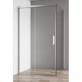 Душевой уголок Cezares Duet Soft AH1 130/90 C Cr прозрачное стекло, профиль хром