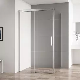 Душевой уголок Cezares Duet Soft AH1 160/80 C Cr прозрачное стекло, профиль хром