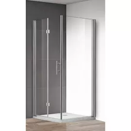 Душевой уголок Cezares Eco ASH-1-100/90-C-Cr прозрачное стекло, профиль хром