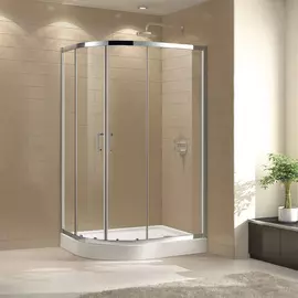 Душевой уголок Cezares Eco RH2 100/80 P Cr