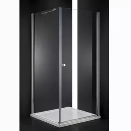 Душевой уголок Cezares Elena A1 100 C Cr прозрачное стекло, профиль хром