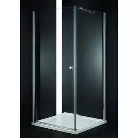 Душевой уголок Cezares Elena A1 80 P Cr матовое стекло, профиль хром L