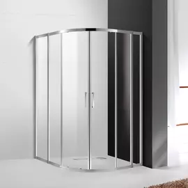 Душевой уголок Cezares Molveno RH22 110/100 C Cr IV прозрачное стекло, профиль хром