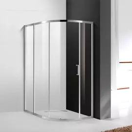 Душевой уголок Cezares Molveno RH-1-110/100-C-Cr-IV стекло прозрачное, профиль хром