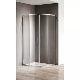 Душевой уголок Cezares Momento R2 80 C Cr прозрачное стекло, профиль хром