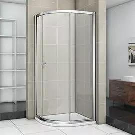 Душевой уголок Cezares Pratico R1 90 C Cr прозрачное стекло, профиль хром