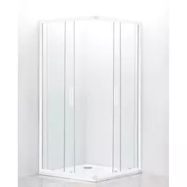 Душевой уголок Cezares Relax AH2 120/90 C Bi прозрачное стекло, профиль белый