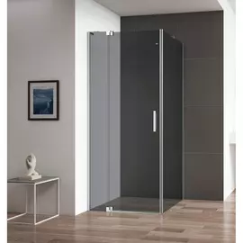 Душевой уголок Cezares Slider AH-1-100-70/80-GRIGIO-Cr тонированное стекло, профиль хром
