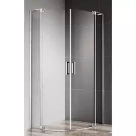 Душевой уголок Cezares Slider R2 80/90 C Cr прозрачное стекло, профиль хром