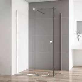 Душевой уголок Cezares Stream AH1 100/100 C Cr прозрачное стекло, профиль хром