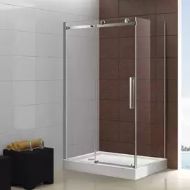 Душевой уголок Cezares Stylus M AH1 140/100 C Cr прозрачное стекло, профиль хром