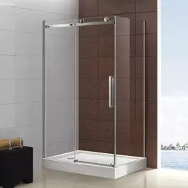 Душевой уголок Cezares Stylus M AH1 150/100 C Cr прозрачное стекло, профиль хром