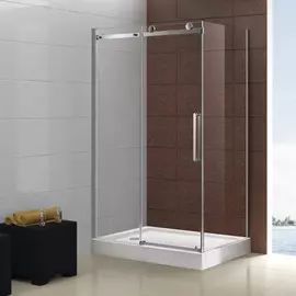 Душевой уголок Cezares Stylus M AH1 150/90 C Cr прозрачное стекло, профиль хром