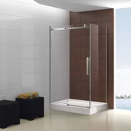 Душевой уголок Cezares Stylus M AH1 160/100 C Cr прозрачное стекло, профиль хром