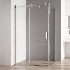 Душевой уголок Cezares Stylus Soft AH1 120/100 C Cr прозрачное стекло, профиль хром