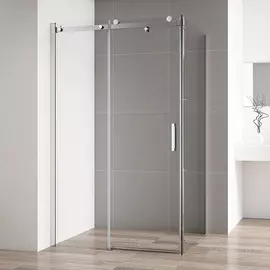 Душевой уголок Cezares Stylus Soft AH1 160/90 C Cr прозрачное стекло, профиль хром
