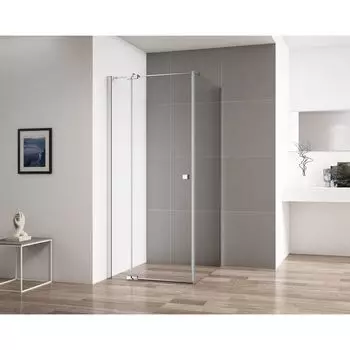 Душевой уголок Cezares Valvola AH1 80/100 C Cr прозрачное стекло, профиль хром