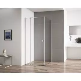 Душевой уголок Cezares Valvola AH1 90/100 C Cr прозрачное стекло, профиль хром