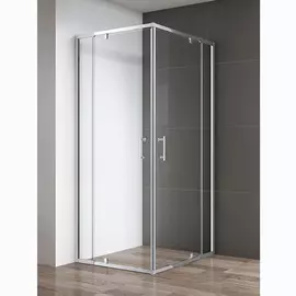 Душевой уголок Cezares Variante A/AH2 90/100 C Cr прозрачное стекло, профиль хром