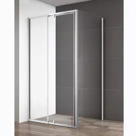 Душевой уголок Cezares Variante AH1 100/110x90 C Cr прозрачное стекло, профиль хром