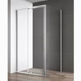 Душевой уголок Cezares Variante AH1 80/90х80 C Cr прозрачное стекло, профиль хром