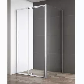 Душевой уголок Cezares Variante AH1 90/100х90 C Cr прозрачное стекло, профиль хром