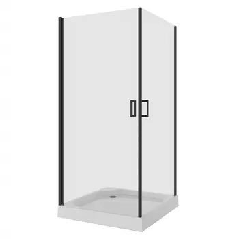 Душевой уголок Niagara Nova 6803-08 black без поддона