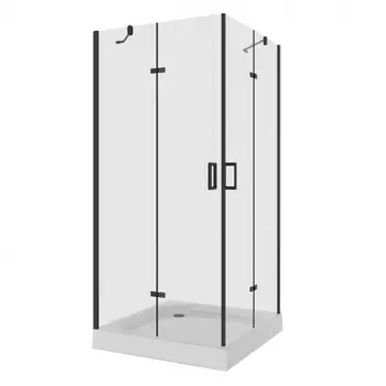 Душевой уголок Niagara Nova 6814-08 black без поддона
