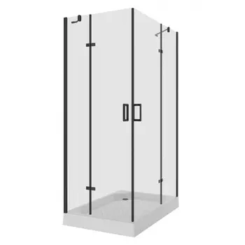 Душевой уголок Niagara Nova 6817-08 black без поддона