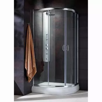 Душевой уголок Radaway Premium Plus E 100х190 профиль хром, стекло фабрик