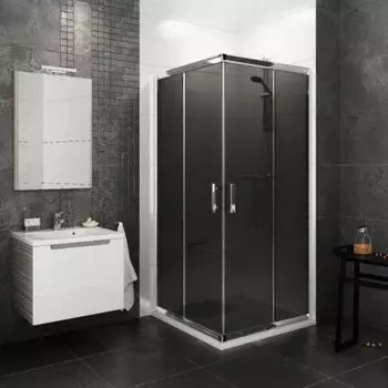 Душевой уголок Ravak BLRV2K 80 сатин + стекло Грапе
