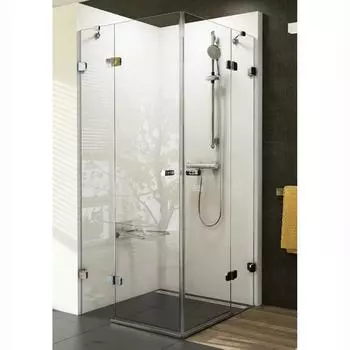 Душевой уголок Ravak BSRV4 100 хром+Транспарент