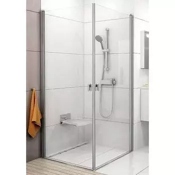 Душевой уголок Ravak CRV1 80 белый+Transparent
