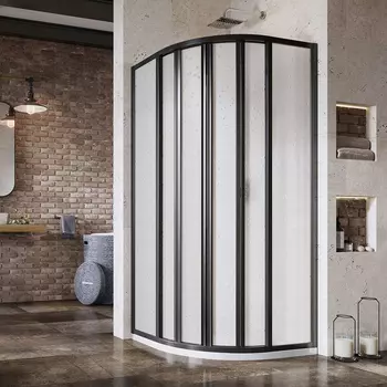 Душевой уголок Ravak SKKP6-90 195 черный+Пеарл