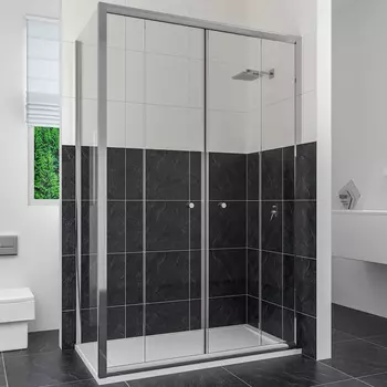 Душевой уголок RGW CL-43 (CL-10 + Z-050-1) 170х100 стекло прозрачное