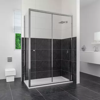 Душевой уголок RGW CL-45 (CL-12 + Z-050-1) 120х90 стекло прозрачное