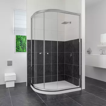 Душевой уголок RGW CL-61 80х120х185 хром стекло прозрачное