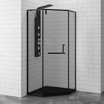 Душевой уголок RGW HO-084B 90х90х195 стекло тонированное