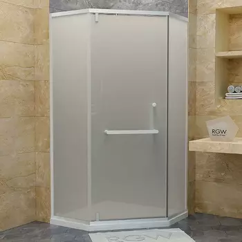 Душевой уголок RGW HO-84-W 100х100х195 350608400-25 стекло матовое