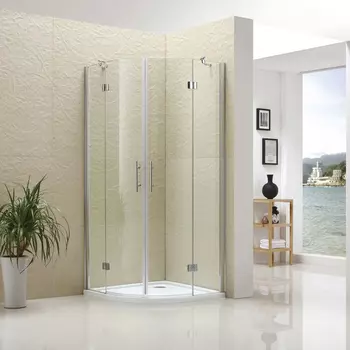 Душевой уголок RGW LE-55 90х90х195 стекло прозрачное
