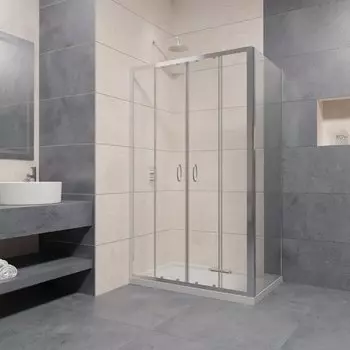 Душевой уголок RGW PA-41 (PA-11 + Z-050-2) 130х120 стекло прозрачное