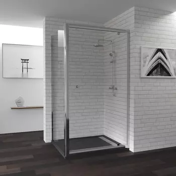 Душевой уголок RGW PA-43 (PA-05 + Z-050-1) 90х80 стекло прозрачное