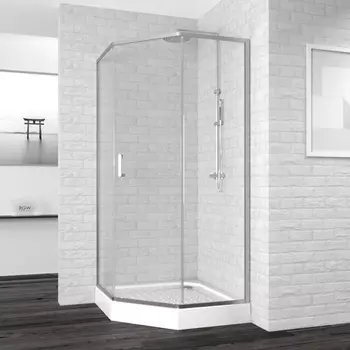 Душевой уголок RGW PA-86 100х100х195 38088600-11 стекло прозрачное