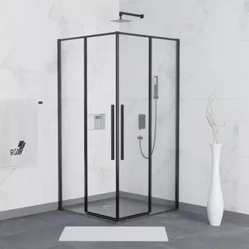 Душевой уголок RGW SV-31 B 80х80х195 стекло прозрачное