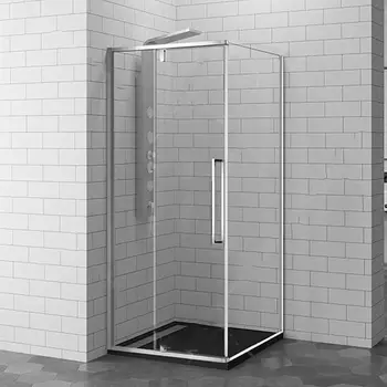 Душевой уголок RGW SV-34 (SV-03 + Z-02) 100х100х200 стекло прозрачное