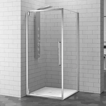 Душевой уголок RGW SV-43 (SV-02 + Z-050-3) 90х80х200 стекло прозрачное