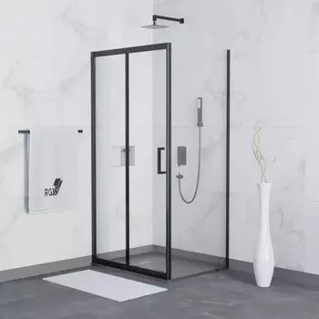 Душевой уголок RGW SV-45B (SV-13B + Z-050-2B) 120х80 стекло прозрачное