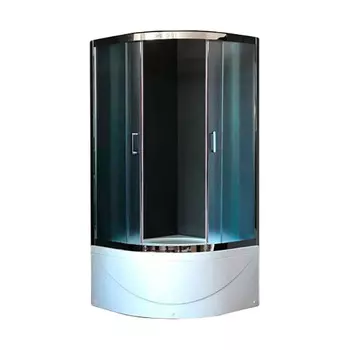 Душевой уголок Royal Bath BK-C-CH 100x100 матовый с поддоном