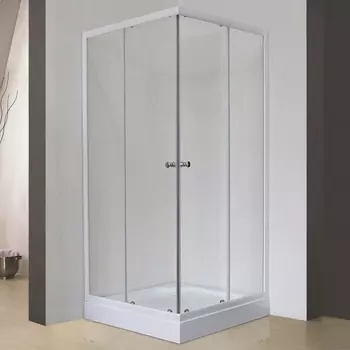 Душевой уголок Royal Bath HPD-T 100x100 прозрачное без поддона