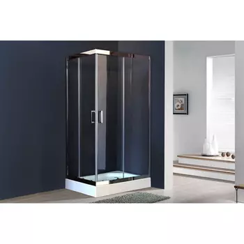 Душевой уголок Royal Bath HPD-T-CH 100x80x185 прозрачное без поддона